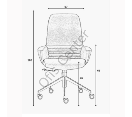 Loft Ofis ve Büro Çalışma Koltuk